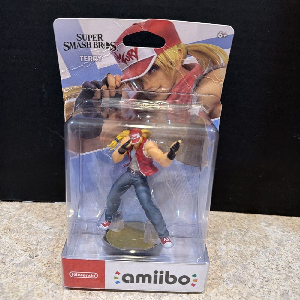 Nintendo Amiibo Super Smash Bros Terry Bogard Sealed - Picture 1 of 6